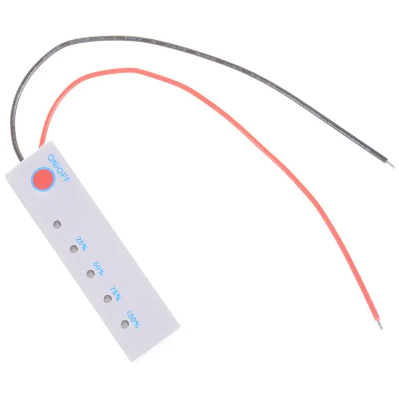 

Electrical Components Lithium Battery Capacity Tester Panel Electric Power Display Indicator Board,2 strings 8.4V