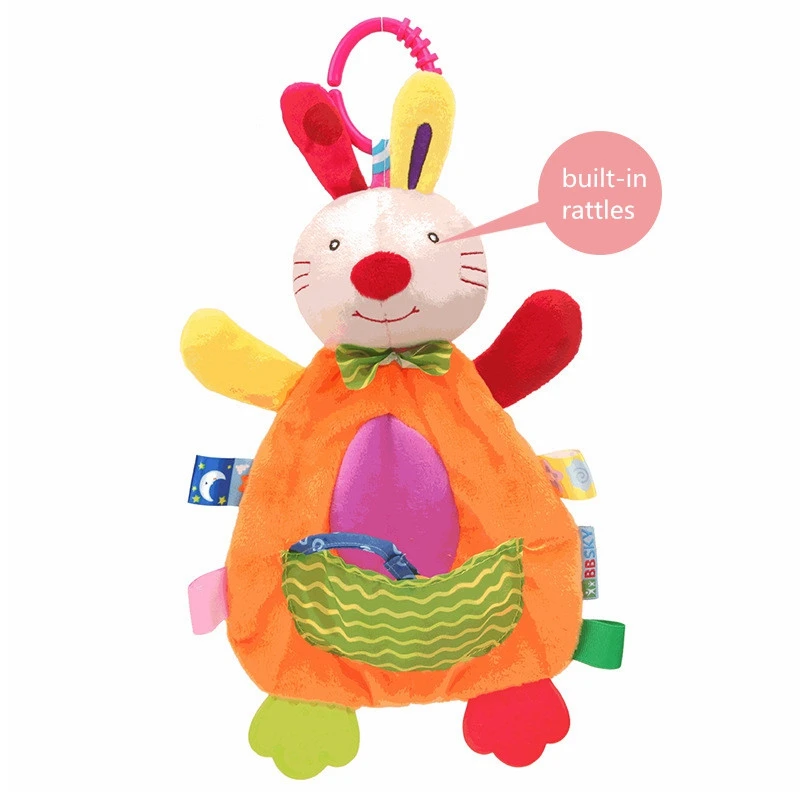 Детские игрушки для детей возраста от 0 до 12 месяцев животное плюшевая кукла, образовательные игрушки для детей детские погремушки зубное кольцо крутящиеся колокольчики на кровать, который учится ходить - Color: ZWX155-03