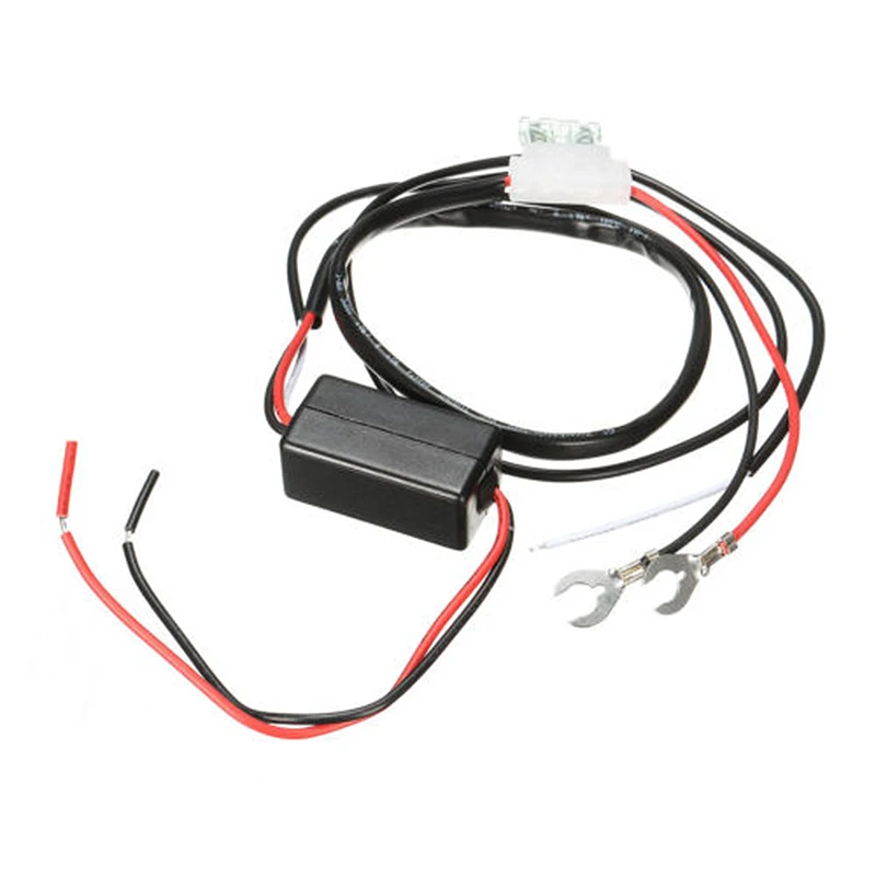 12V автомобильный светодиодный бег светильник реле DRL контроллер Переключатель ВКЛ/ВЫКЛ