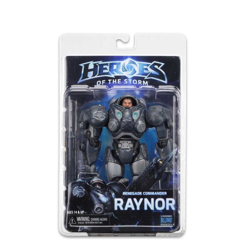 Фигурки NECA Герои шторма экшн фигурки ренегада командующего Рейнор ПВХ