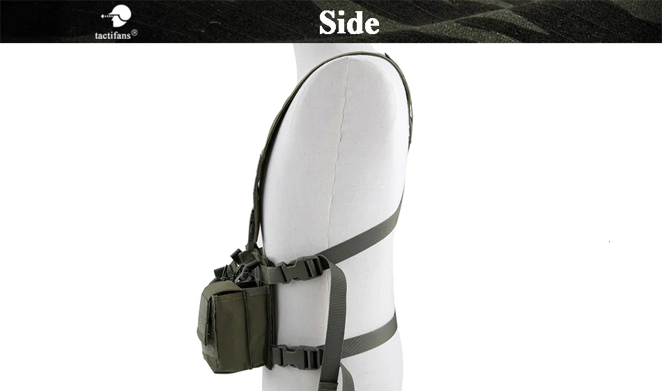 Armee Taktische D3 Brust Rig Weste Träger Rüstung Harness Gewehr Pistole Magazin Tasche CRX Jagd Ausrüstung Zubehör 5,56 7,62 – Detail 5