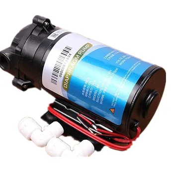 

400 gpd diaphragm pump 24v high pressure pump, vacuum parts filter for water reverse osmosis system