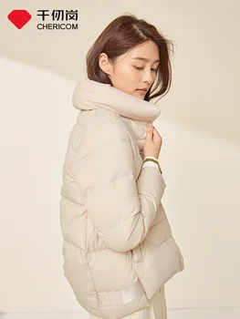 

Soft qianyungang 2020 New down jacket women's soft bread jacket short stand collar Y25T089Y