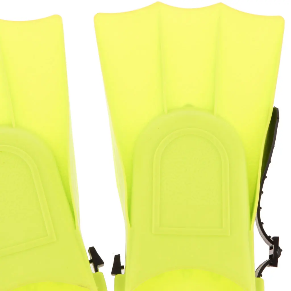 2 Pairs Mens Womens Water Sports Swimming Pool Diving Training Fins Flippers Swim Training Fins Swim Equipment