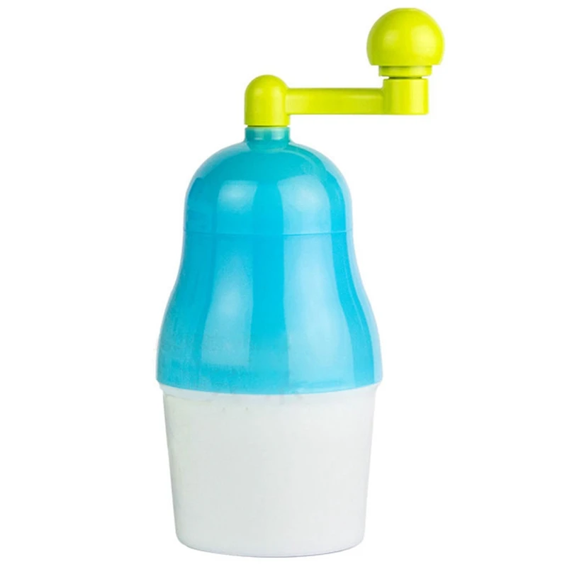 

Household Handheld Manual Ice Crusher Hand Shaved Ice Machine for Shaved Ice Snow Cones Slushies