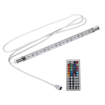 

12V Remote Controlled LED Strip Light Aquarium Lighting Fish tank lamp 30CM 44 Keys