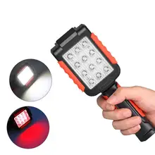 Складной Водонепроницаемый 300lm светодиодный рабочий свет 3 режима Смарт USB блики фонарик Поддержка прямой доставки