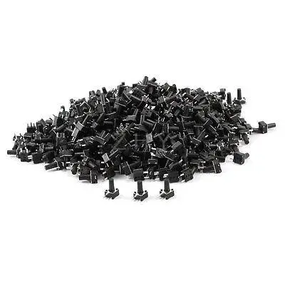 

500 Pcs 4.5mmx4.5mmx8mm 3 Pins PCB Momentary Tactile Tact Push Button Switch