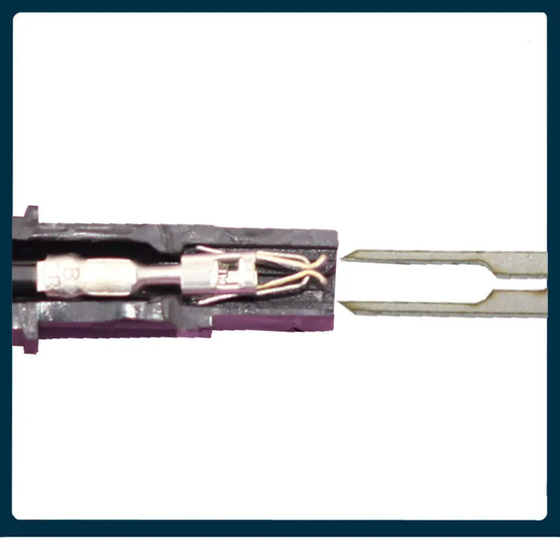 11pcs Auto Car Plug Circuit Board Wire Harness Terminal Extraction Pick Connector Crimp Pin Back Needle Remove Tool Set CHIZIYO