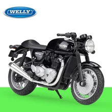1:18 Welly TRIUMPH Thruxton 1200 Литая модель мотоцикла