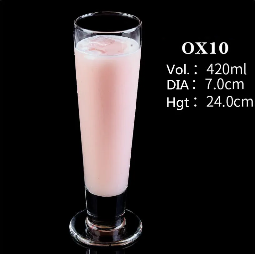 OX10 Бокал для вина прозрачный стакан сока тазас гаррафа видрио бардак виски verre copas vino copas de cristal szklanki водка vetro - Цвет: OX10