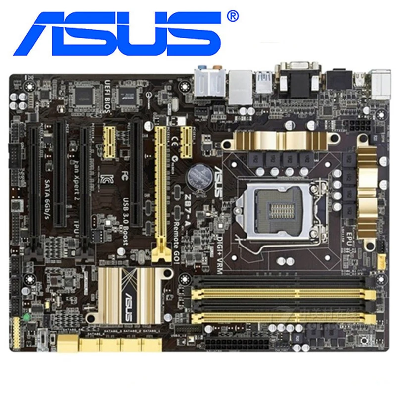 ASUS Z87-A Материнские платы LGA 1150 DDR3 32 Гб Z87 десктопная материнская плата системная SATA