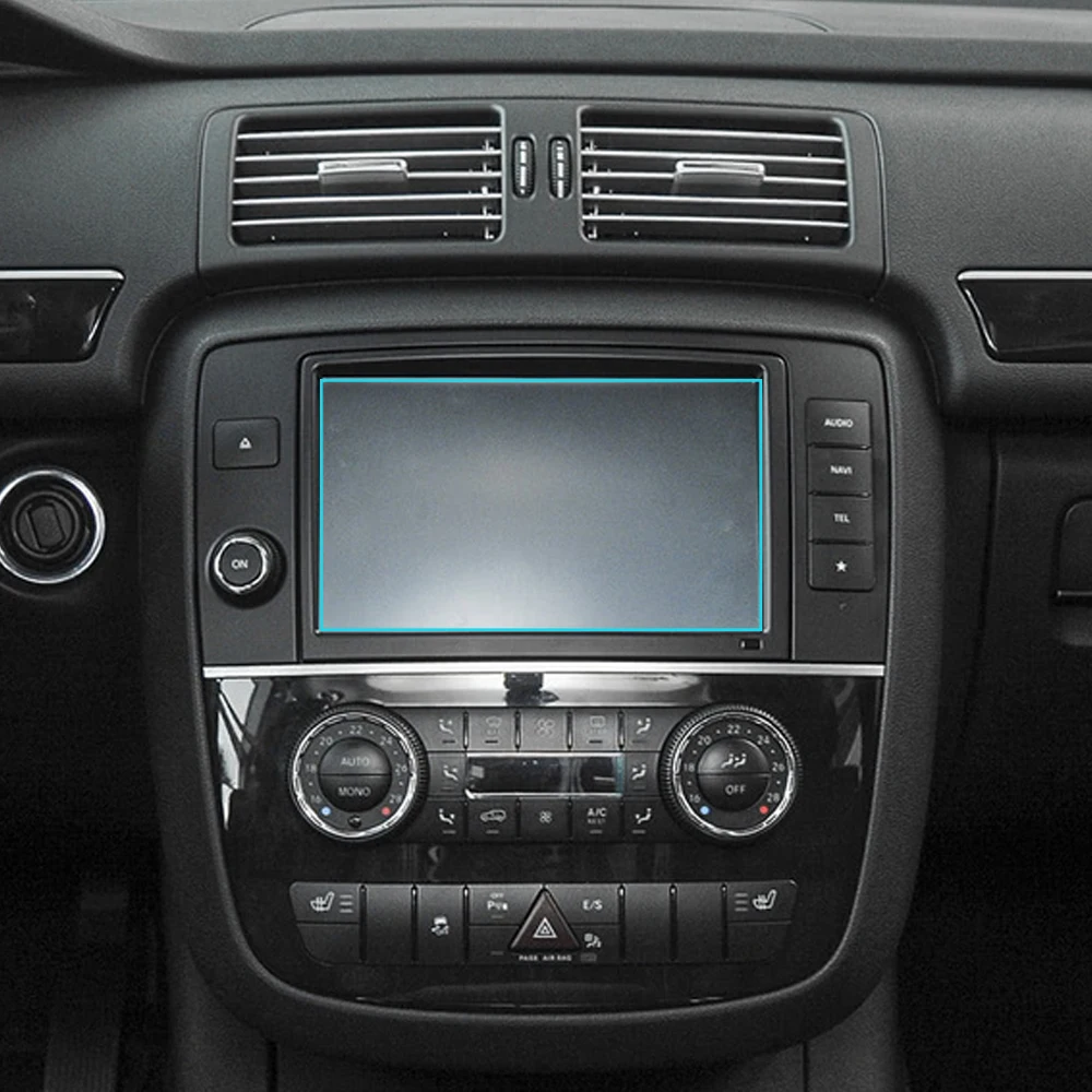 Для Mercedes-Benz R Class W251 V251 2006- Автомобильная навигационная пленка gps монитор экран защитное стекло закаленная пленка наклейка
