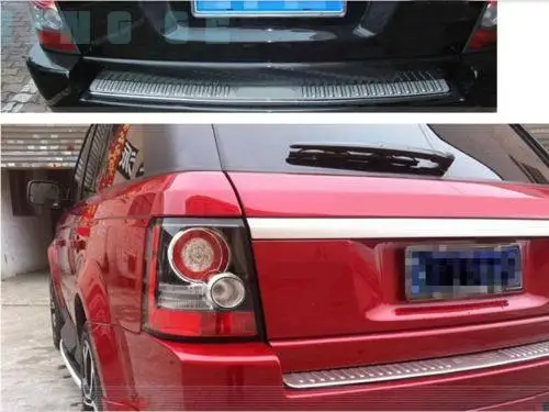 Автомобильные аксессуары модификация автомобиля Нержавеющая Задняя дверная пластина бампер крышка подоконник для Range Rover Sport 2010-2013