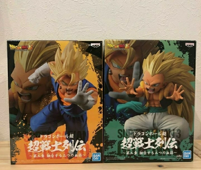 WSTXBD Banpresto Dragon Ball Z DBZ SSJ Vegetto VS SSJ3 Gotenks vol.2 игрушки фигурка модель куклы Brinquedos