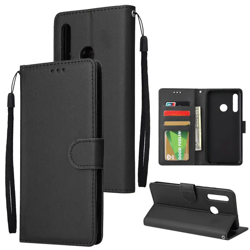 

Case For HuaWei Nova 5T Fashion Wallet Card slot Stand soft Silicone Back Cover For Honor 20 20 Pro Luxury Flip Leather Cover