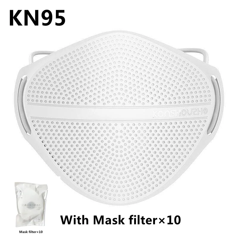 

IN STOCK Reusable Mask Cover Pm2.5 Dust Masks Filter KN95 Anti-dust Masks Antiviral N95 Mask