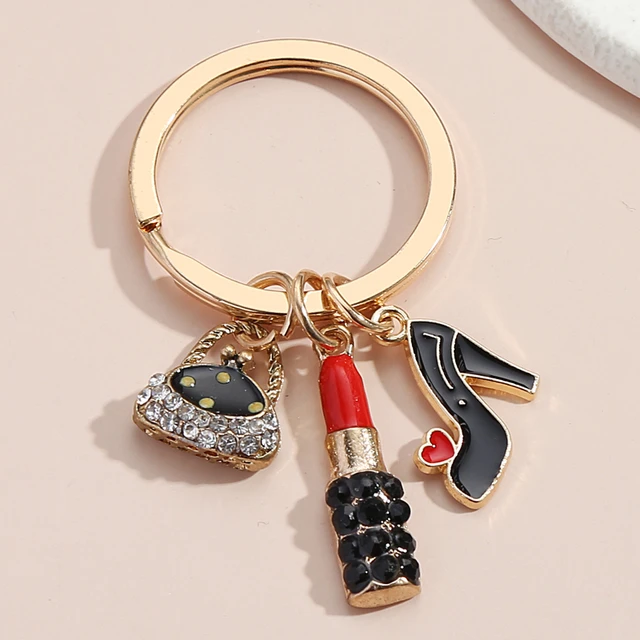 Lipstick keychain holder - Gem