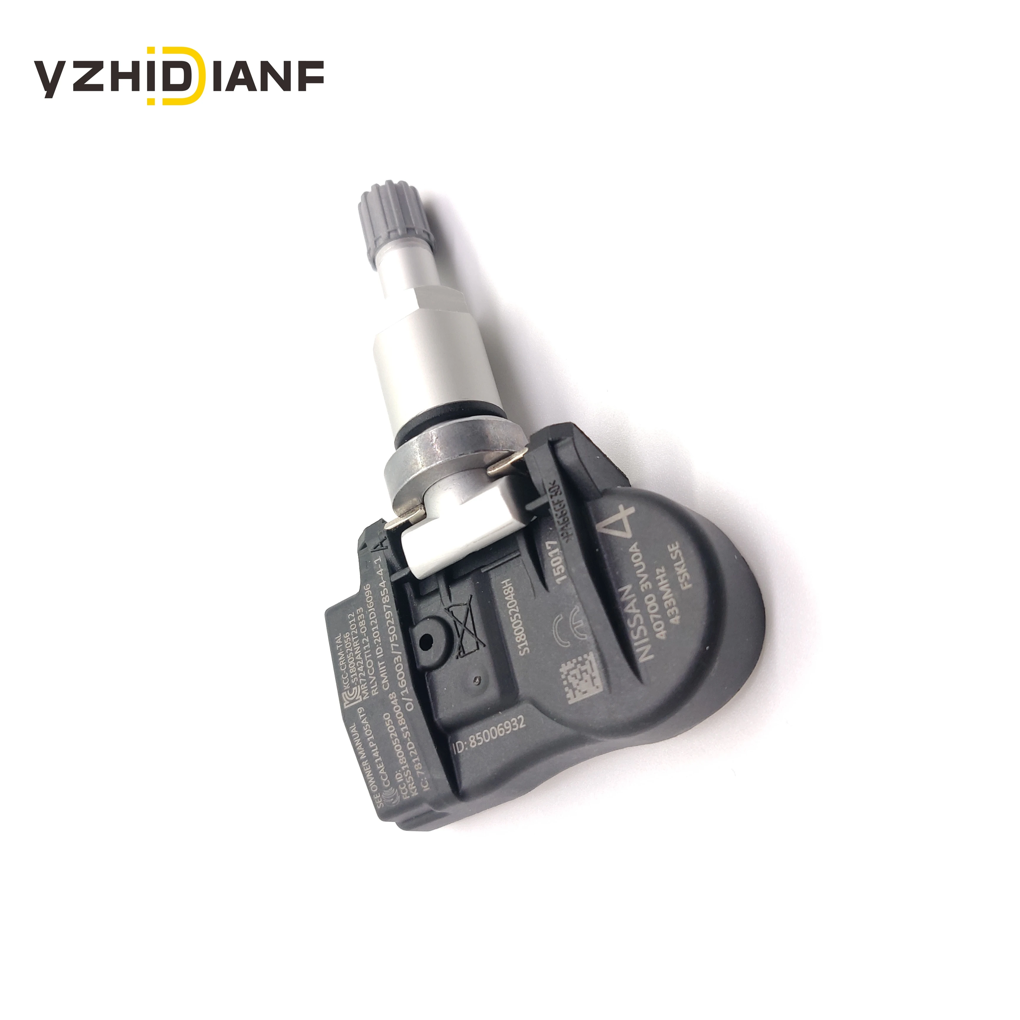 

Система контроля давления в шинах с датчиком TPMS 40700-3VU0A 407003VU0A 433 МГц для Nissan Pulsar Qashqai II TIIDA TEANA X-Trail, 4 шт.