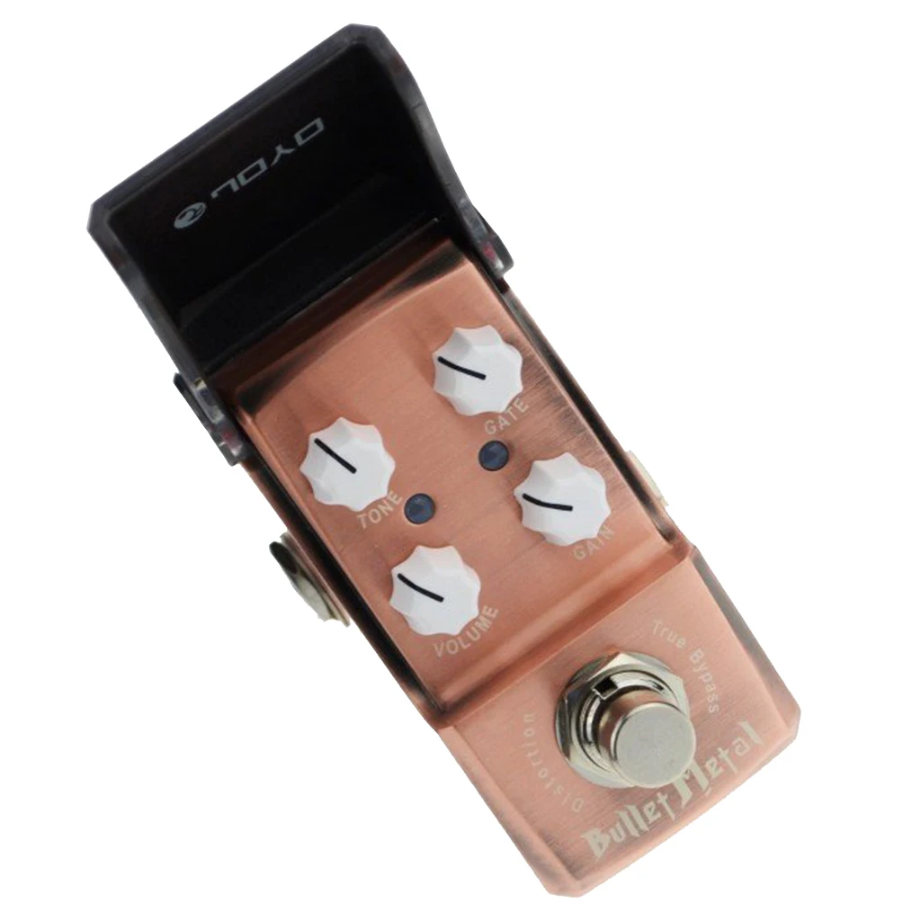 

Guitar Effect Pedal with 4 Control Knobs - Tone Gate Volume Gain -- Distortion