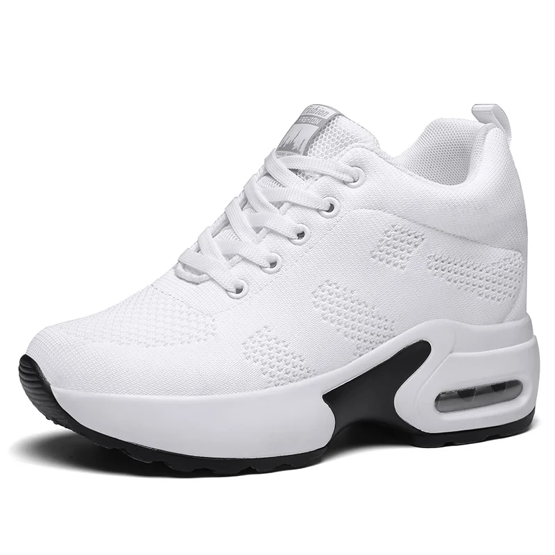 Tenis feminino; женская обувь для тенниса; Tenis Blancos; женская спортивная обувь; женские устойчивые спортивные кроссовки на платформе; Красные кроссовки - Цвет: Белый