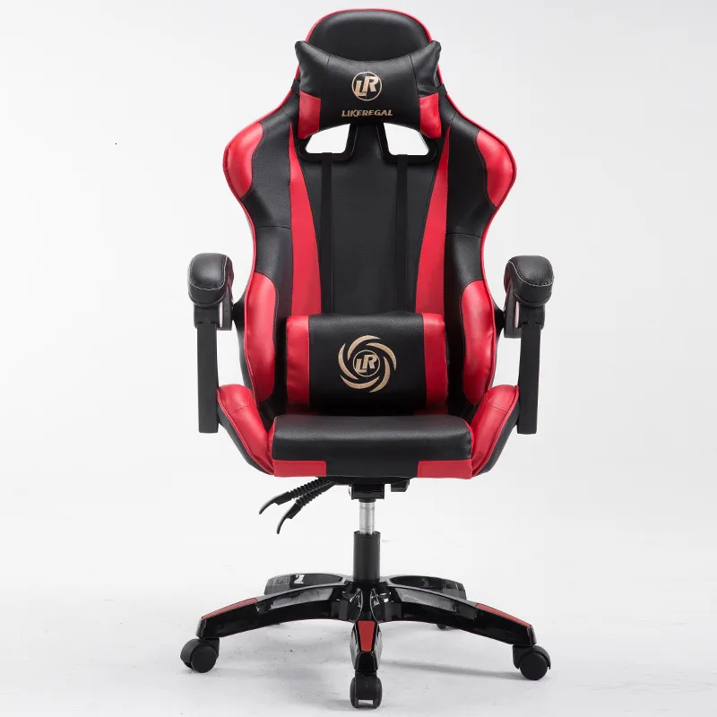 

European Computer Gaming Adjustable Height Gamer Rotating Armrest Pc Home Office Internet Chair