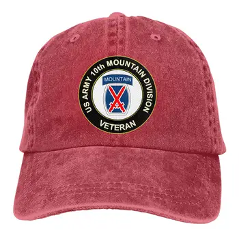 

US Army Veteran 10th Mountain Infantry Division Adjustable Baseball Cap Dad Hat