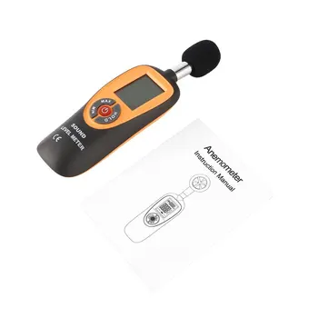 

HT-90A Mini Portable Sound Level Meter With LCD Screen Display 30~130dB Instrumentation Noise Decibel Monitoring Testers