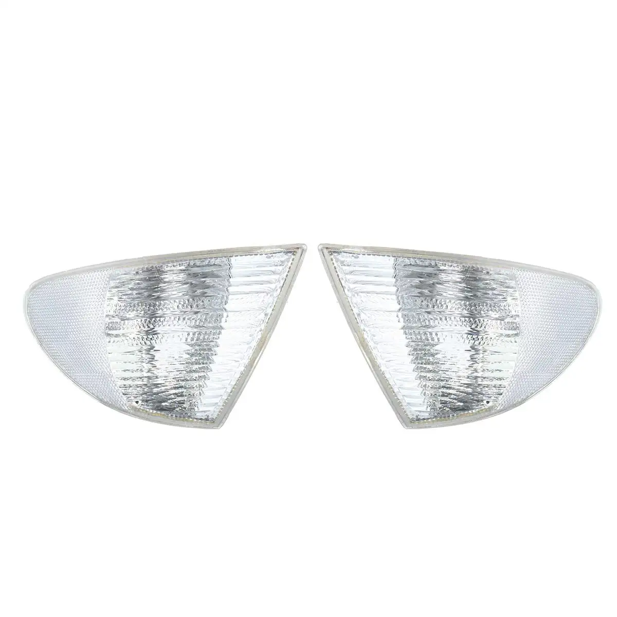 

E46 Car Turn Signal Corner Indicator Lights Side Marker Light Shell Cover Cap For BMW E46 3 Series 1999-2001 No Bulbs