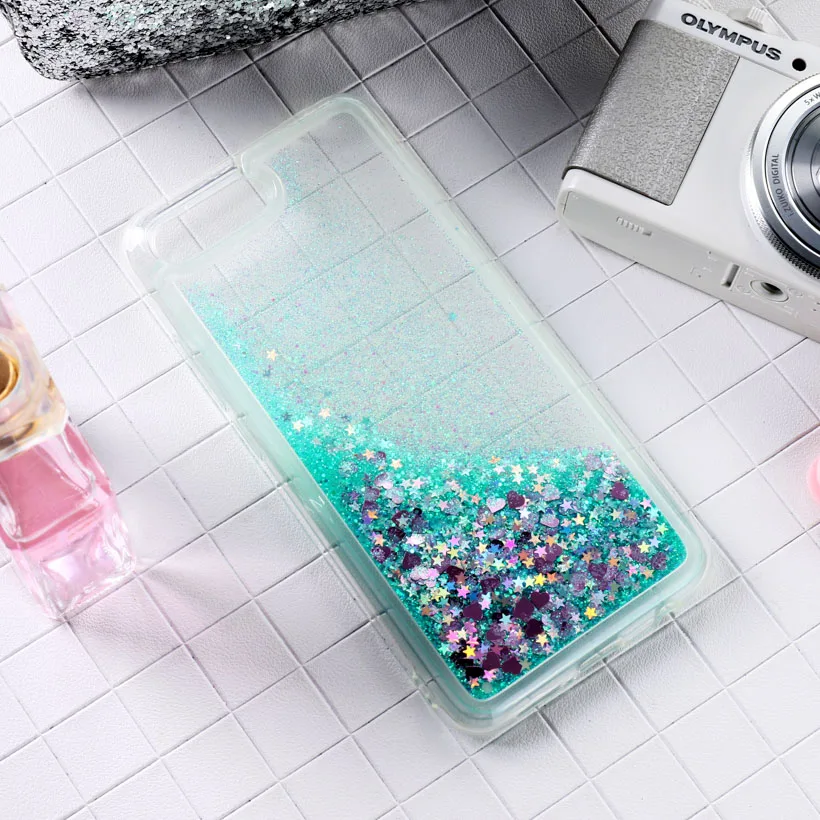 

Silicon Case For OPPO Reno Z Case Dynamic Glitter Liquid Phone Bumper For OPPO A5 K1 F11 Pro Cases Cover For OPPO Reno Covers