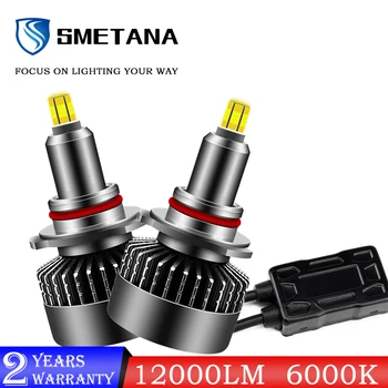 

SMETANA H7 LED Bulbs Canbus No Error H11 Led Headlight H8 9005 hb4 9006 hb3 Led Lamps 12000LM Auto Car Accessories Fog Lights