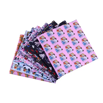

50*145CM Dog pattern Polyester cotton Fabric Patchwor Printed for Tissue Kids Home Textile for Sewing Doll Dress Curtain