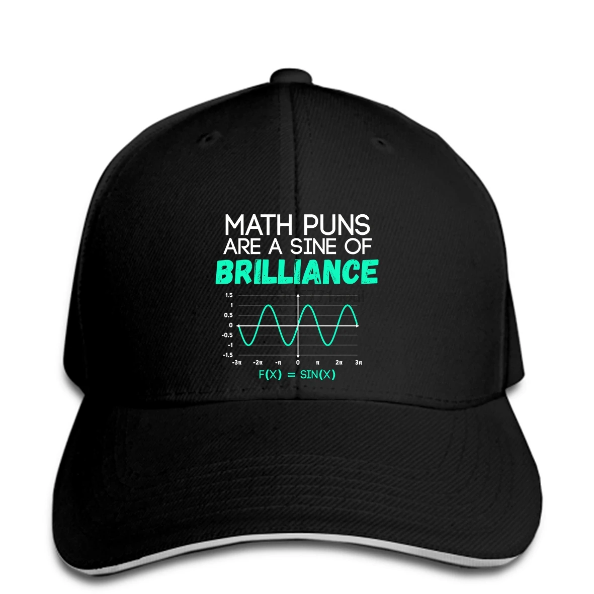 Baseball cap Fashion Men Math Puns Are Sine of Brilliance Funny Math