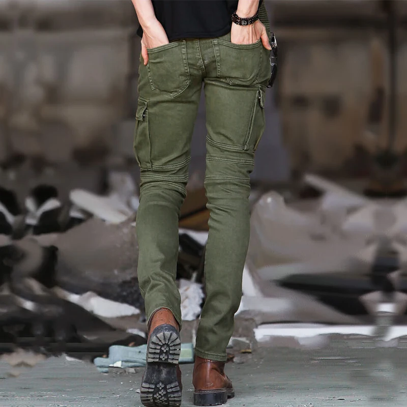 pleated cargo pants