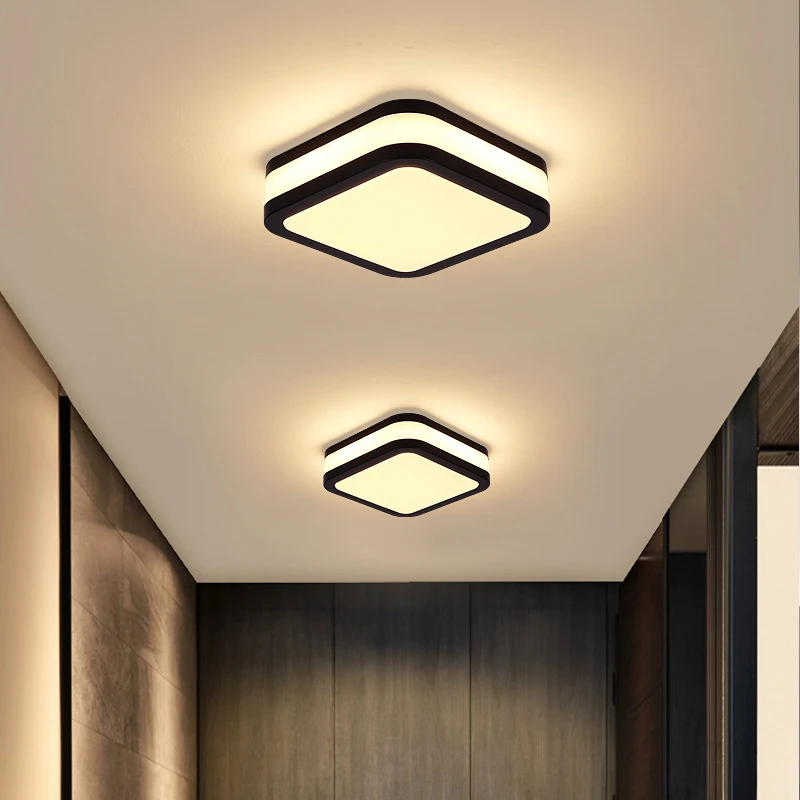 Modern 12W LED Ceiling Light For Living room Bedroom Home Indoor Acrylic Led Ceiling lamp For Hallway balcony Hotel corridor