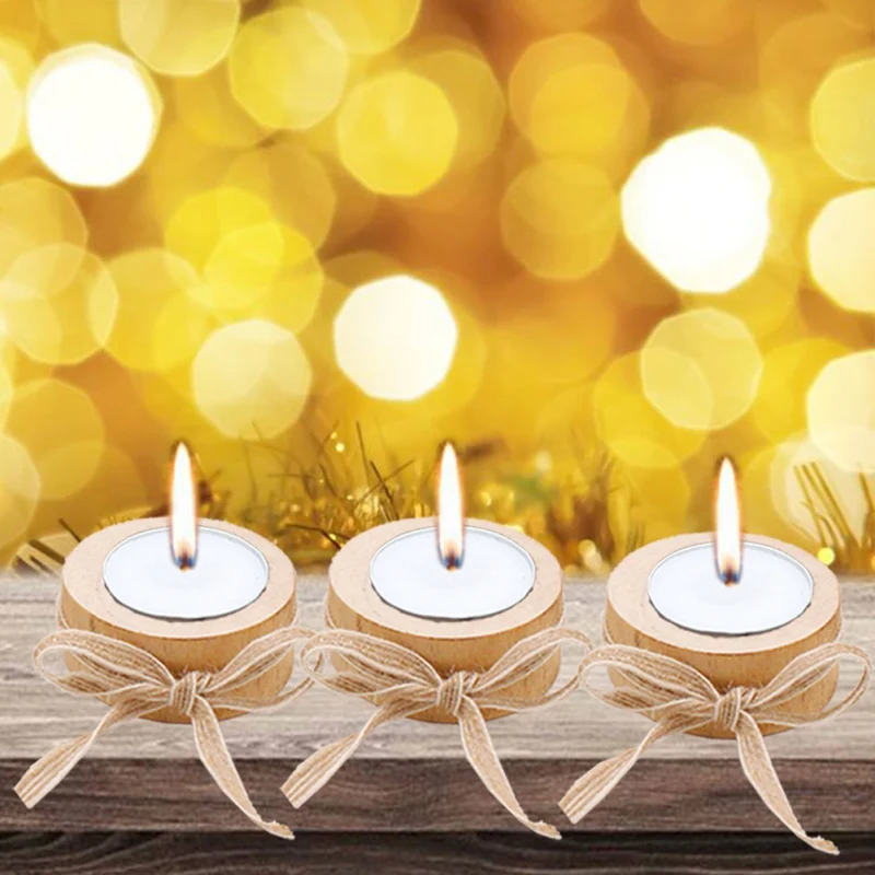 

Wooden Candlestick Wedding Decoration Party Decoration Supplies Fleshy Plant Small Flower Pot Home Decoration Accessories