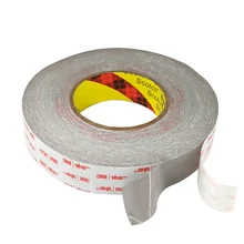 

3M Gray 0.4 mm Multi-Purpose Adhesive Acrylic Foam VHB Tape with 33m Length