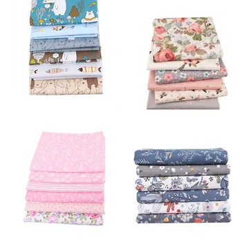 

Twill Weave 5Pcs 6Pcs 7Pcs 8Pcs 10Pcs Cotton Fabric Patchwork Sewing Cloth Home Supplies Nordic Multipurpose DIY Accessories