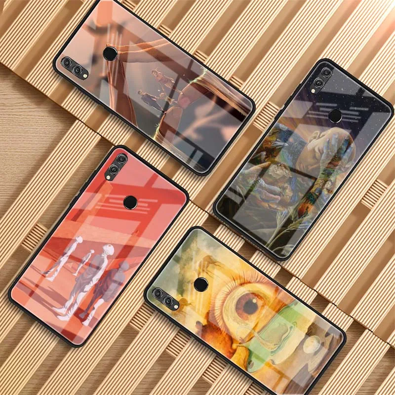 Чехол для Huawei P20 P30 P40 Lite PRO Mate 20 30 Pro из закаленного стекла | Мобильные телефоны и