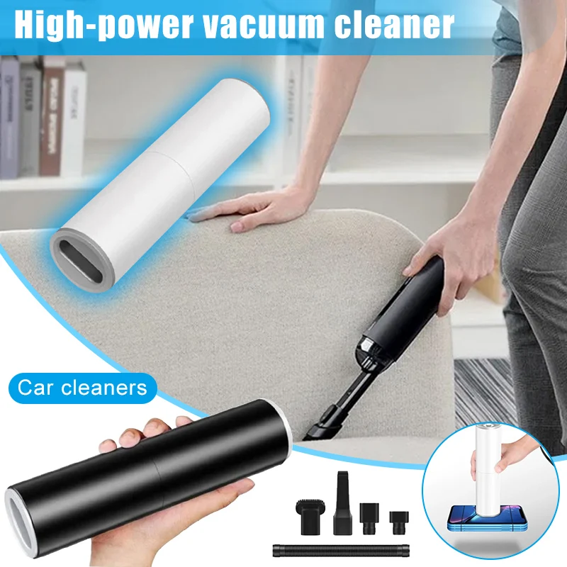 Handheld Auto Vacuum Cleaner Wet and Dry Dual Use High-power Powerful Suction Mini Vacuum Cleaners Y