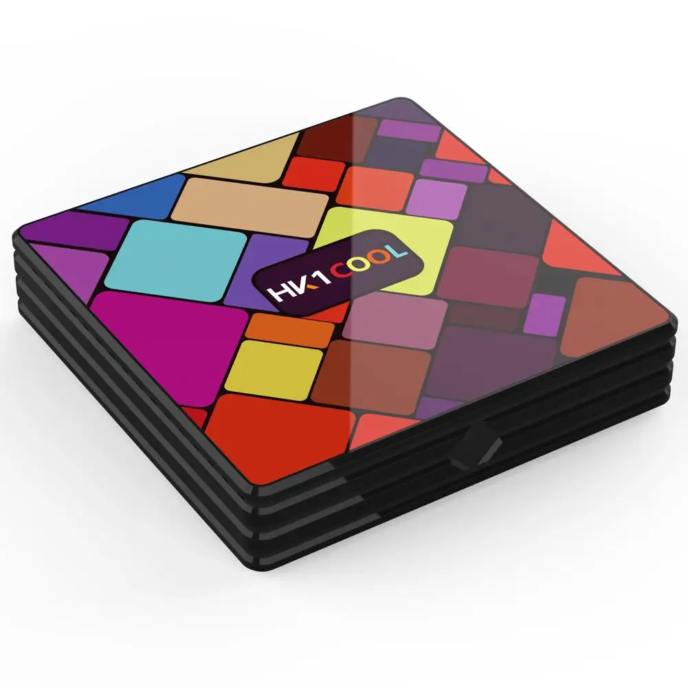 HK1 COOL Set-top Box RK3318 Android 9.0 Quad-core 2+16/4+128G 2.4G/5G WIFI BT4.0 4K HD Network Player Smart Home TV Box
