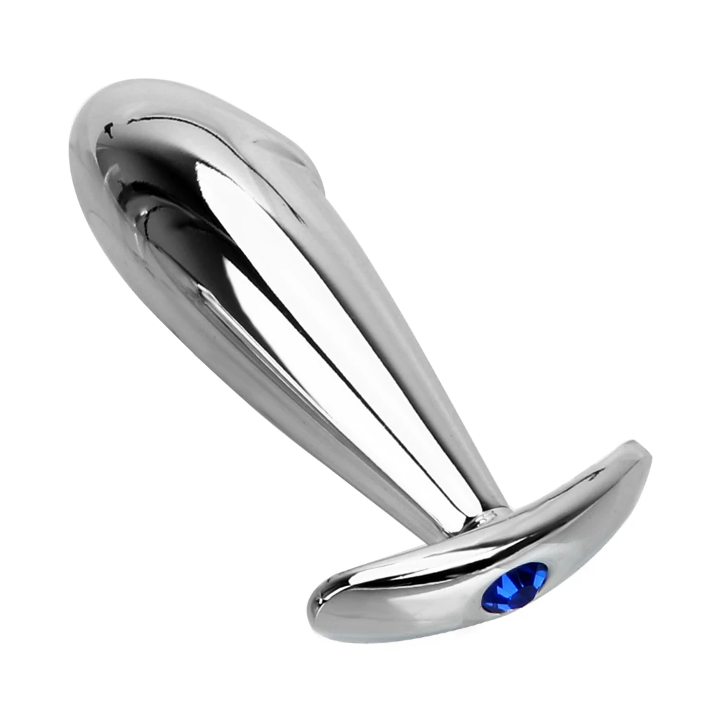 Anal Plug With Massage Function For Women Metal Erotic Toy_voghion.com