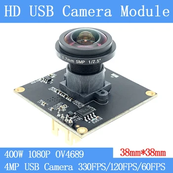 شراءالتوصيل اللعب HD 1080P 330FPS كاميرا ويب 4MP زاوية واسعة 170 ° OTG UVC وحدة كاميرا بمنفذ USB لنظام أندرويد لينكس ويندوز