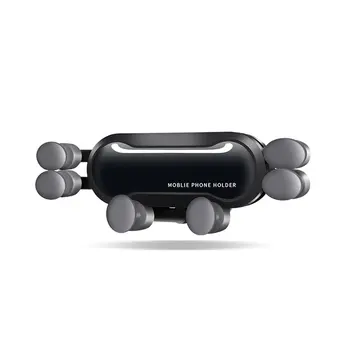 

Car Gravity Mobile Phone Bracket Car Creative Outlet Air Phone Holder Air Outlet Anti-shake Mobile Phone Clip