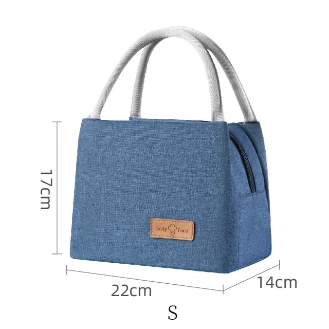 Borsa termica per il pranzo, borsa termica portatile isolata, contenitore per alimenti freddi, scuola, picnic, per uomini, donne, bambini, viaggio, lunchbox_voghion.com