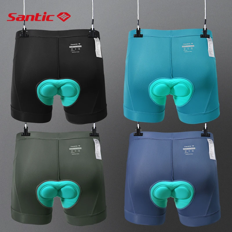 Pantaloncini da ciclismo intimo bici Santic imbottiti comodi pantaloncini  da Mountain Bike MTB equitazione discesa Unisex con cuscino in  schiuma|Cycling Shorts| - AliExpress