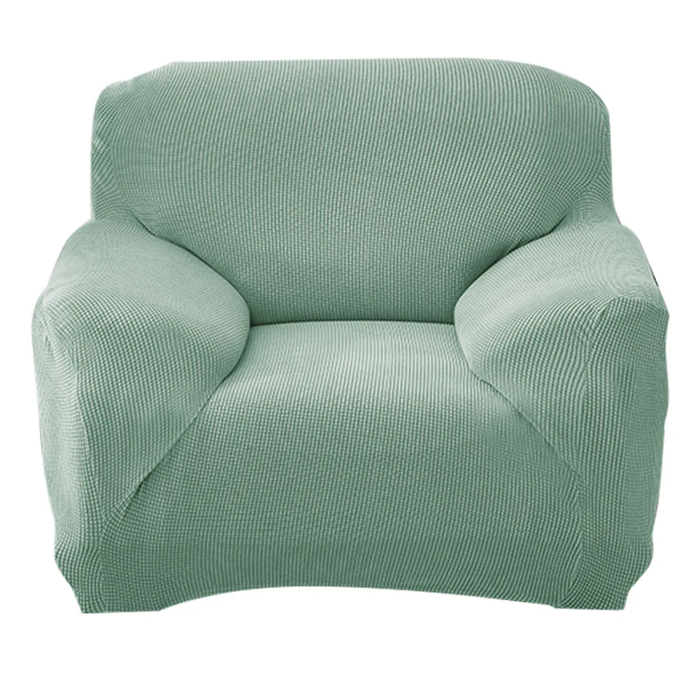 90-140cm Sofa Cover Universal Knit Padded Sofa Single and Double Three-person All-inclusive Full Cover 2019ing - Цвет: 90-140cm