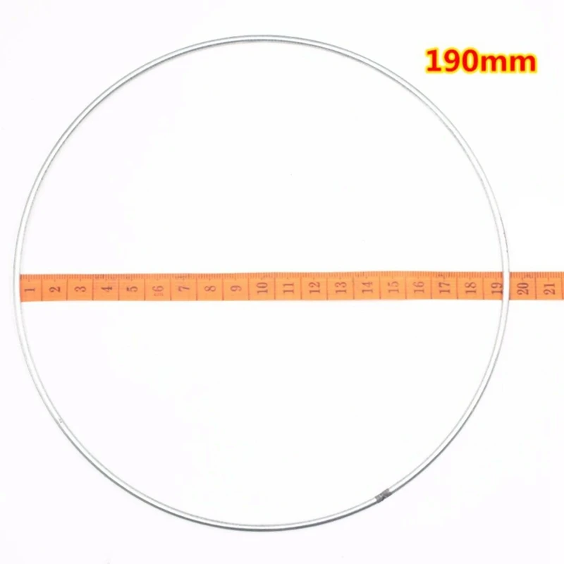 10Pcs Dream Catcher DIY Hoop Strong Metal Dream Catcher Dreamcatcher Ring Macrame Craft Hoop Ardent
