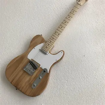 

Factory direct sales plane wood TL electric guitar wood color, first-class feel, can be customized, package mail