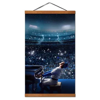

Movie Rocketman Hanging Scroll Painting Canvas Posters And Prints Wall Art Wall Pictures For Living Room Decor